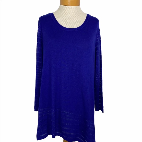 Peck&Peck asymmetrical hem Sweater M - Picture 8 of 10